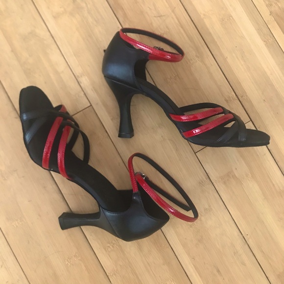 Vegan VeryFine Tango Salsa Swing Jazz Blues Dance Heels, LUX “Signature” series - Picture 5 of 12